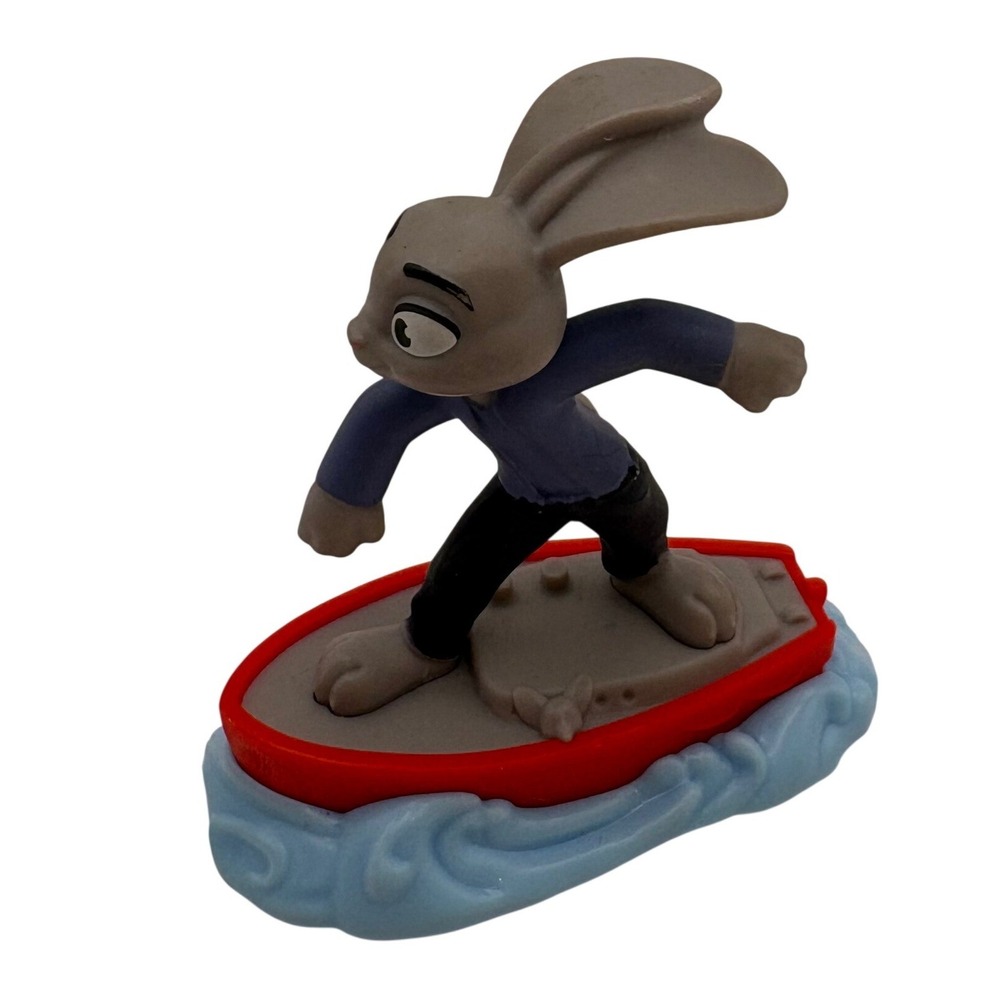 McDonalds Happy Meal Toy 2025 Zootopia 2 Judy Hopps Surfing Figure 1 Disney